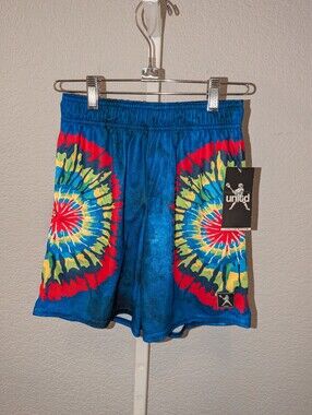 Lacrosse Unlimited Tie Dye Youth shorts SMALL New With Tags